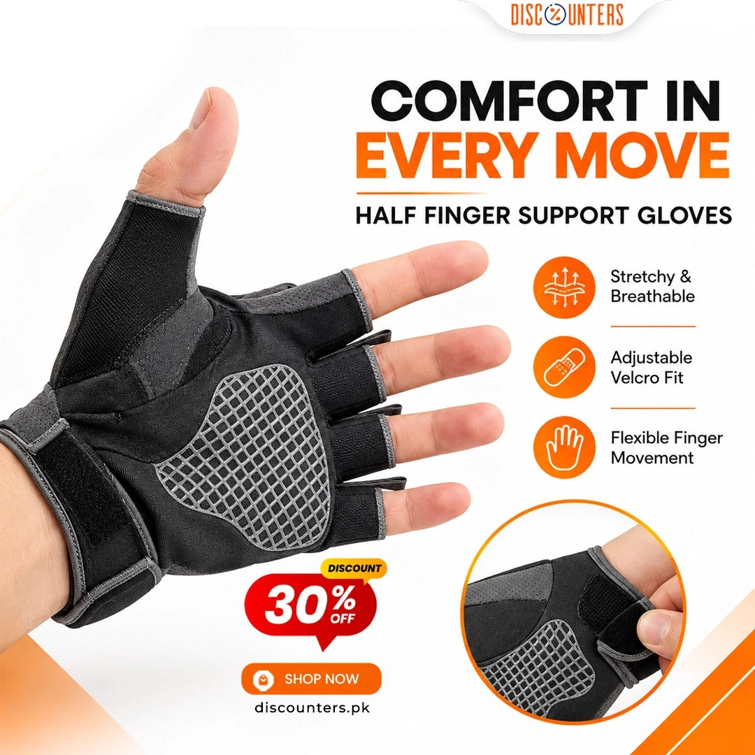 Half Finger Aid Gloves