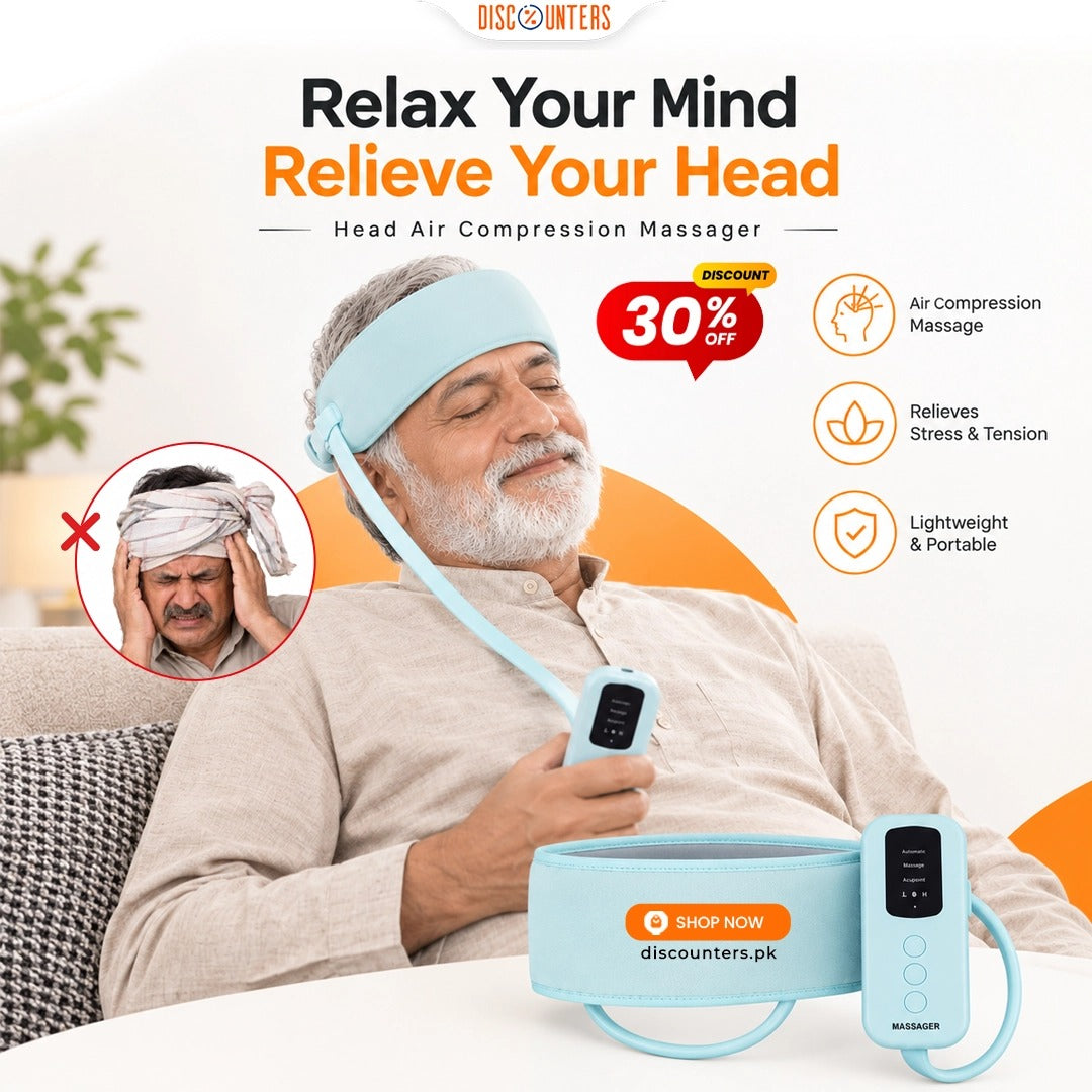 Head Air Compression Massager