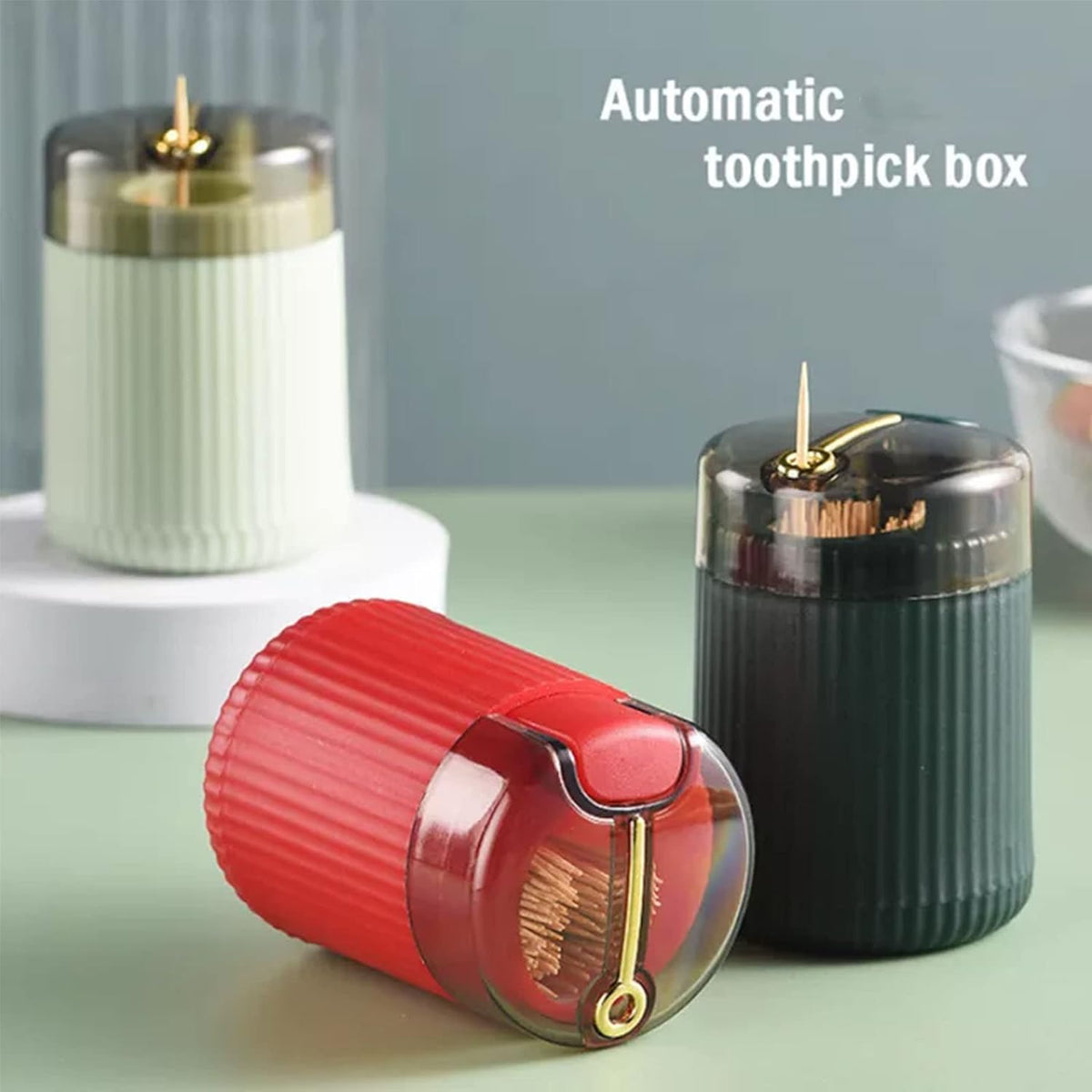 Automatic Toothpick Storage Box