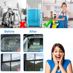 Car wiper tablet Window Glass Cleaning