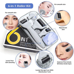 Derma Roller Set Of 6 In 1