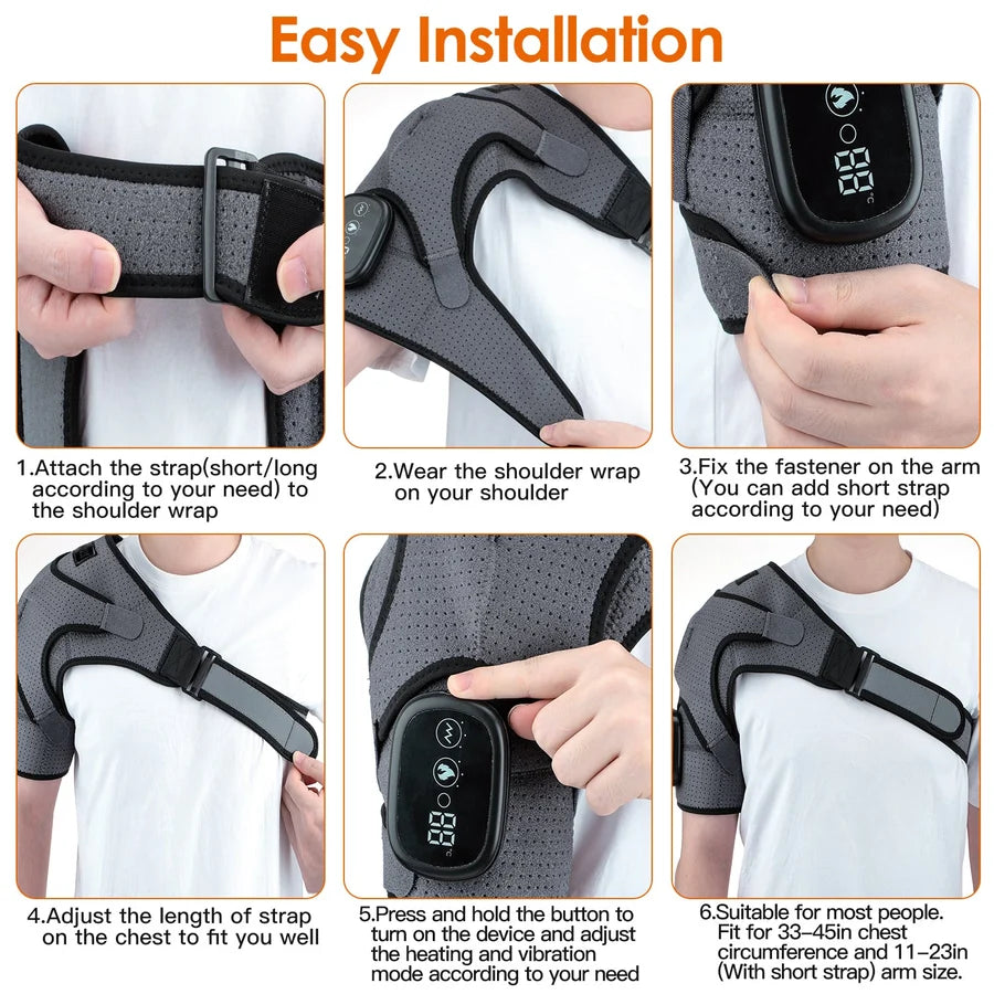 Multifunctional Heating Pad Massager