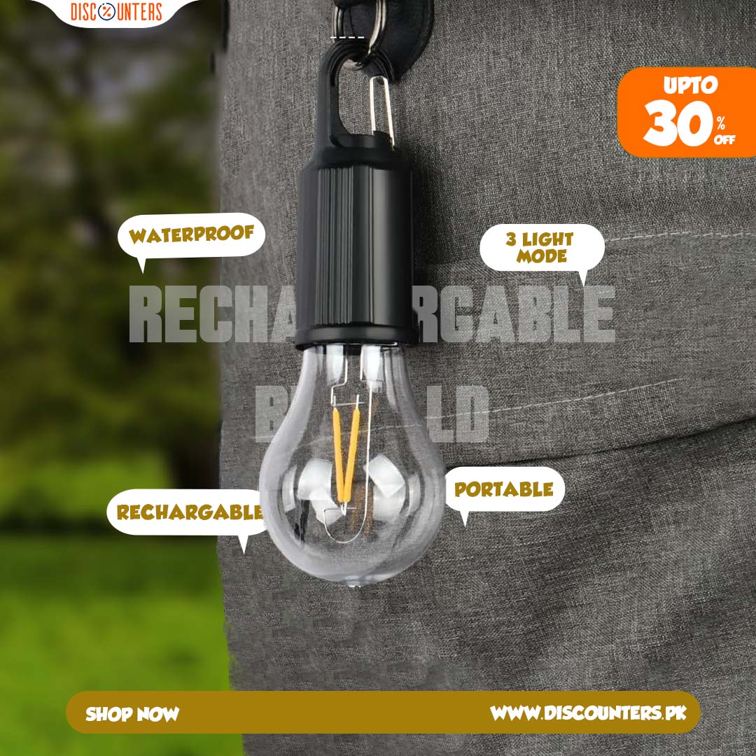 LED Camping Rechargeable Bulb