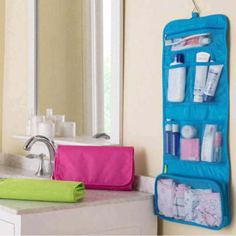 Multipurpose Foldable Travel Toiletry Bag