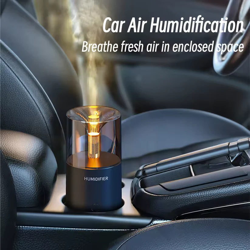 Candlelight Aromatherapy Car Humidifier