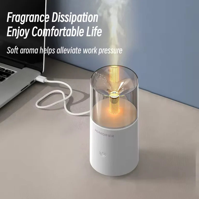 Candlelight Aromatherapy Car Humidifier