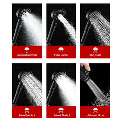 Bathroom Shower Head High Pressure 5 Modes