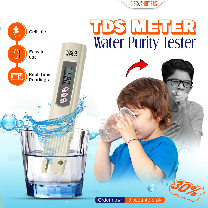 Tds Meter Water Purity Tester