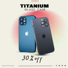 Titanium AG glass Case